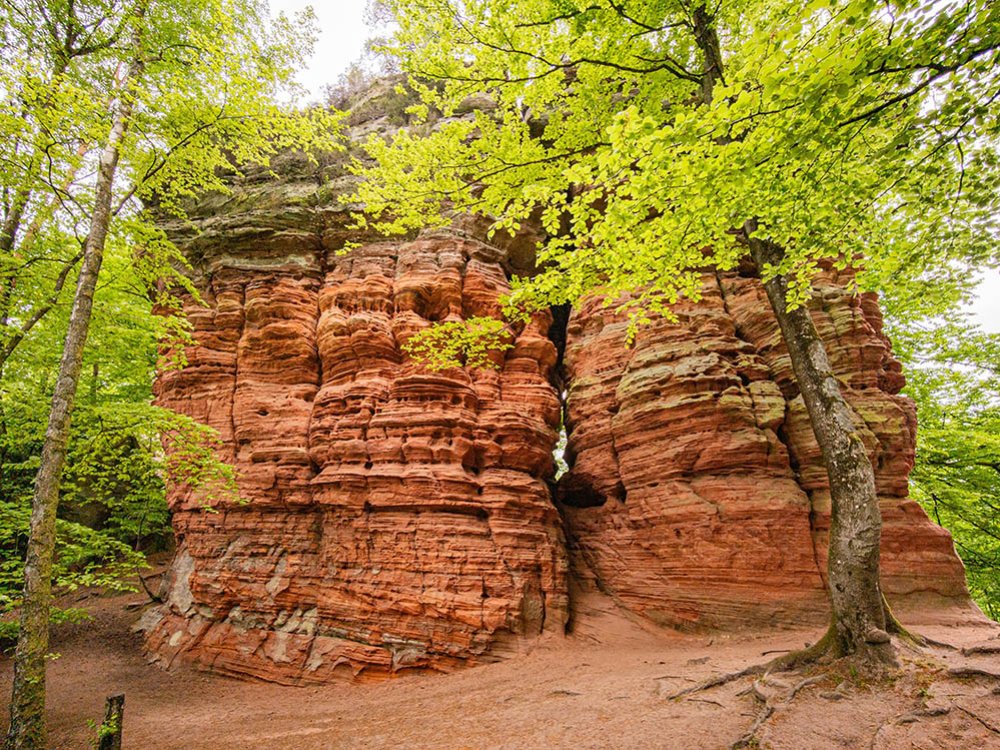 Rotsen in Duitsland: Altschlossfelsen