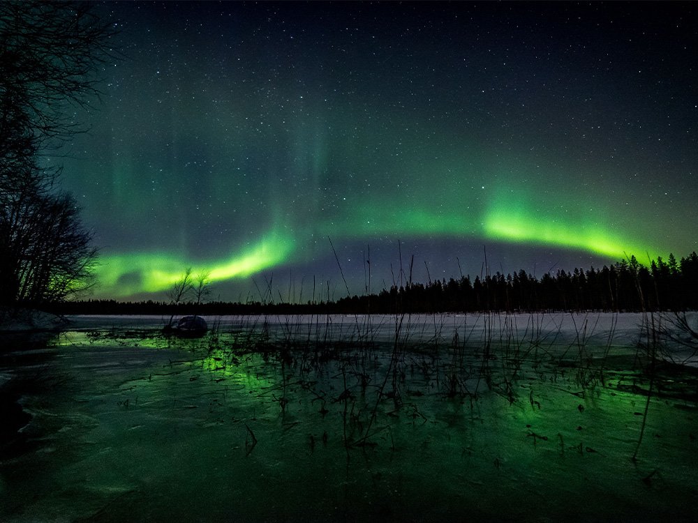 Noorderlicht in Suomussalmi