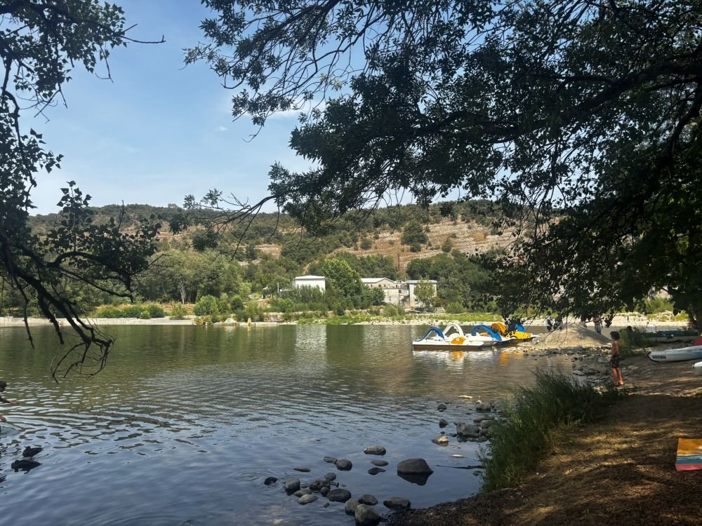 Meer bij de camping