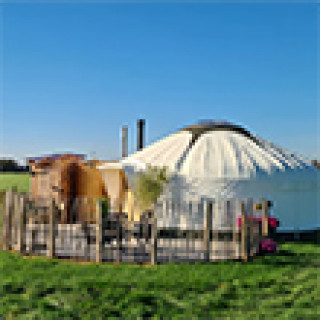 Afbeelding voor Natuurhuisje - Slapen in een yurt