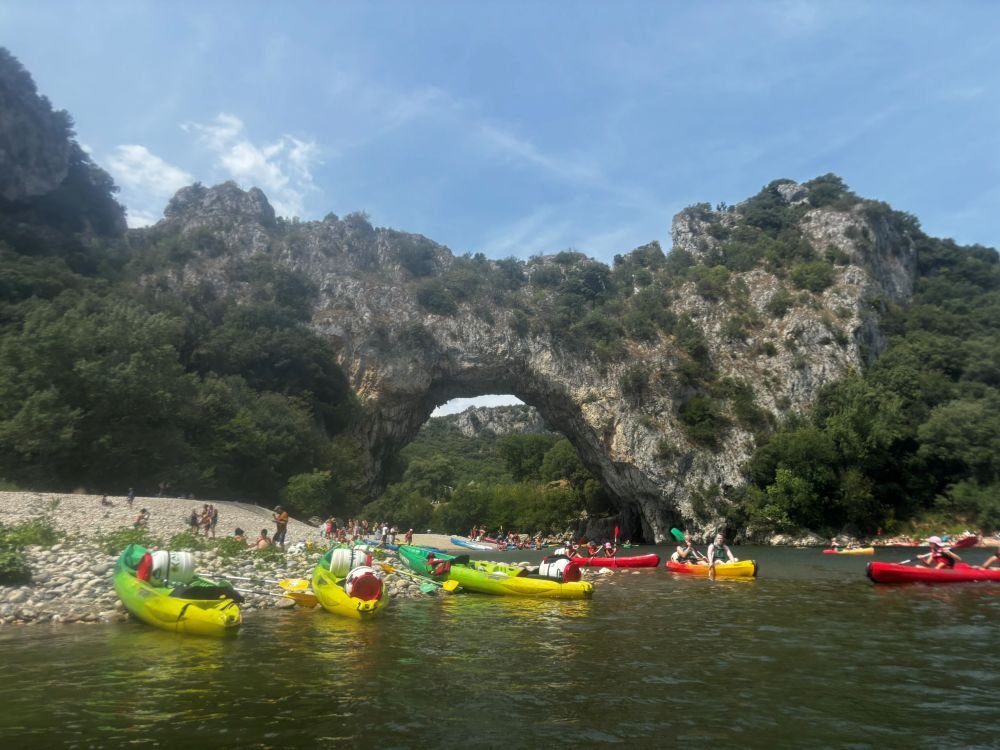 Kajakken Ardèche