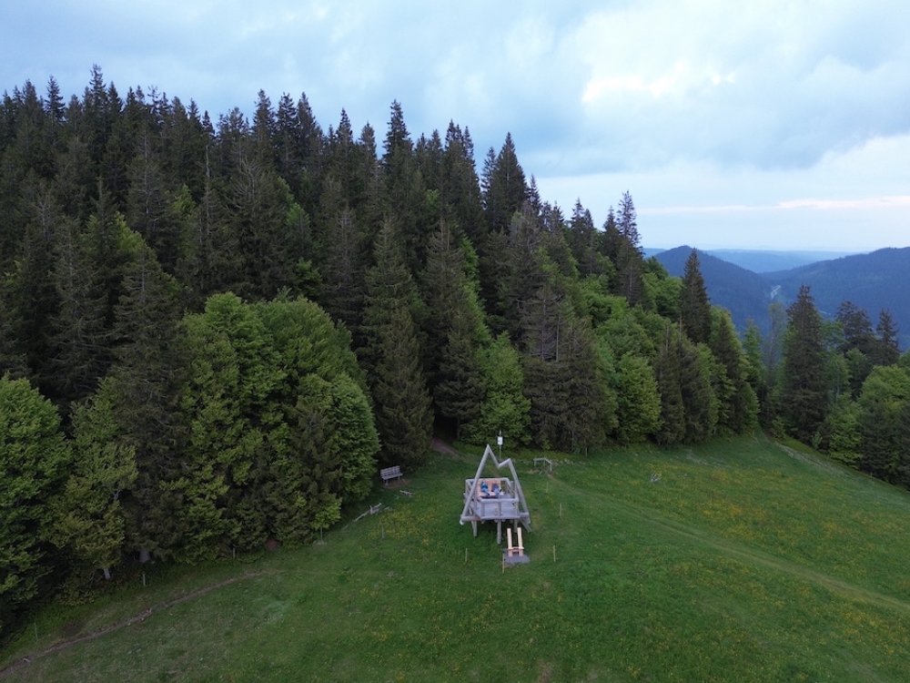 Kleine Spießhorn vanaf boven