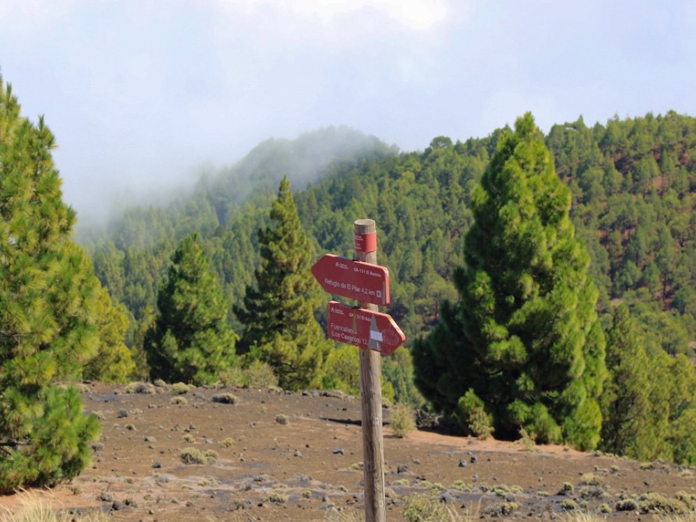 Wandelroute Ruta de los Volcanes