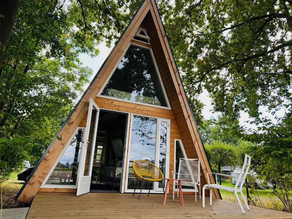 Schattig tiny house