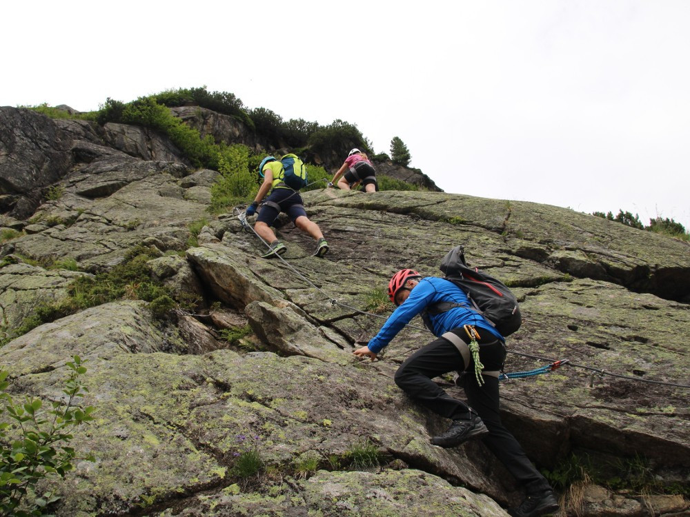 Via ferrata bij Ischgl