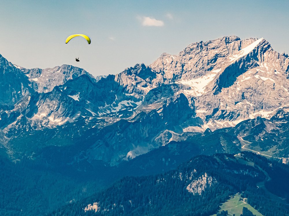 Paragliden Mount Wank