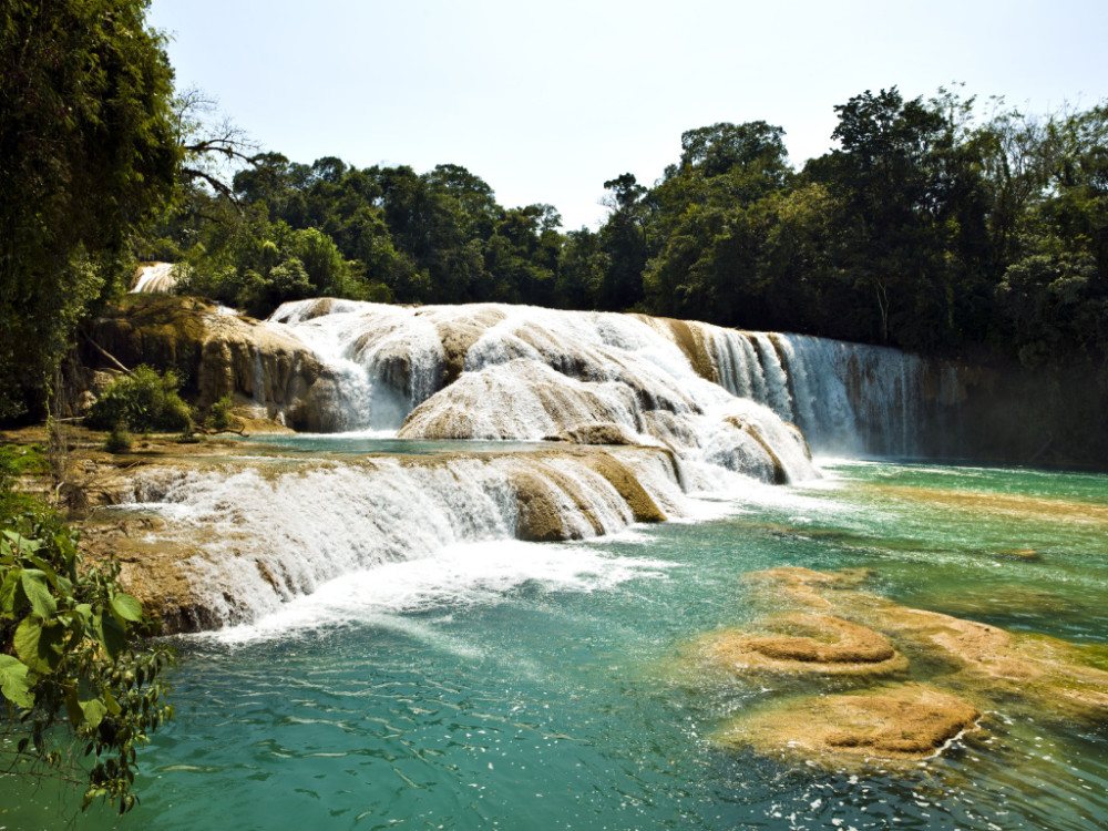 Agua Azul waterval Chiapas