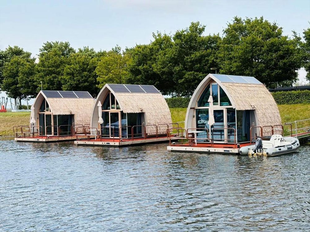 Tiny house op het water