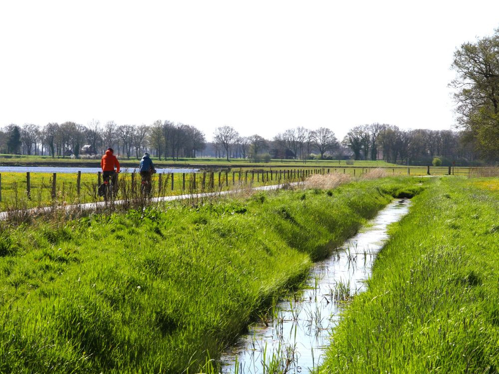 Fietsen langs de Vecht