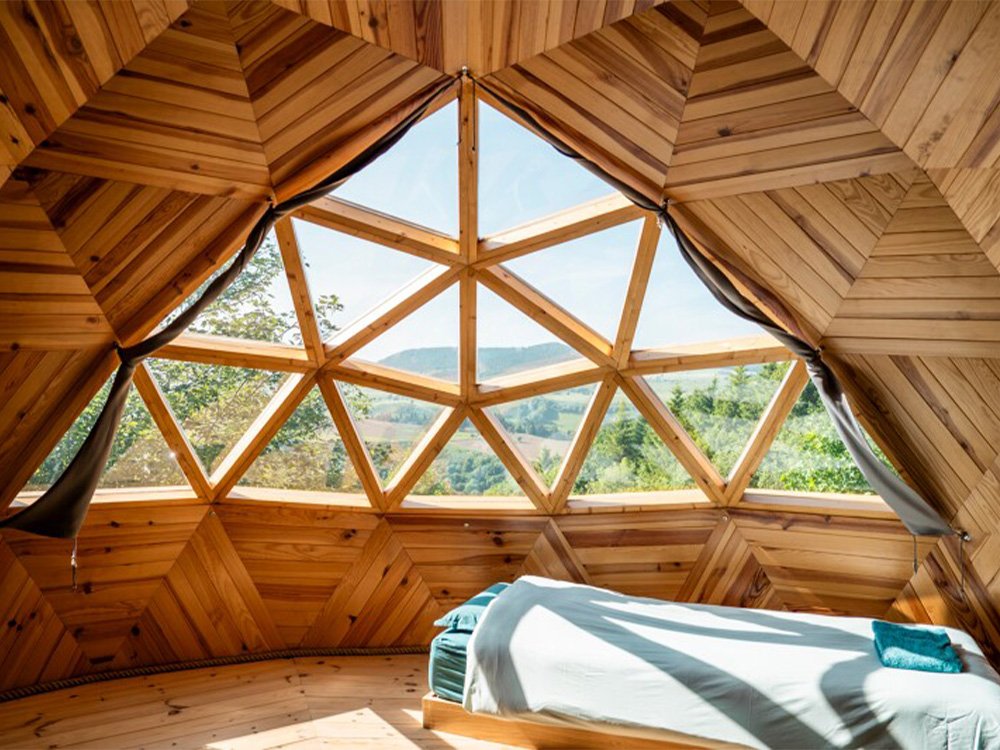 Glamping in de Ardèche