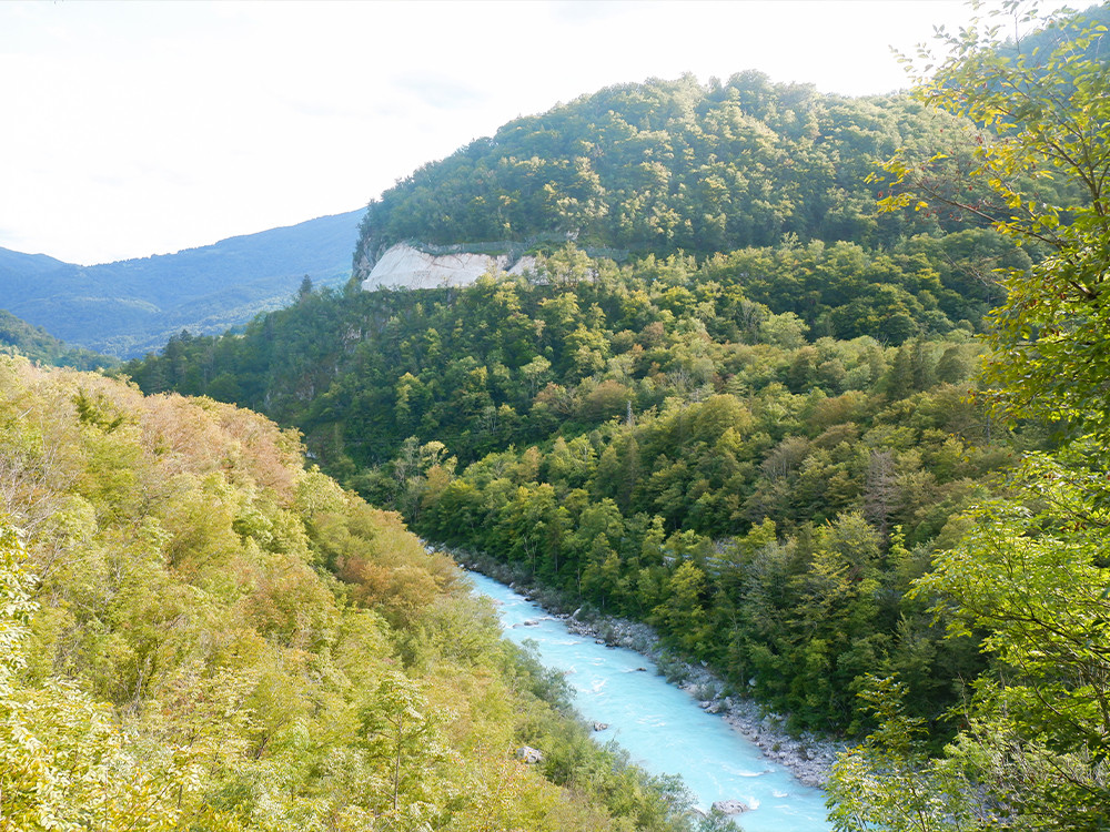 De mooie Soča vallei