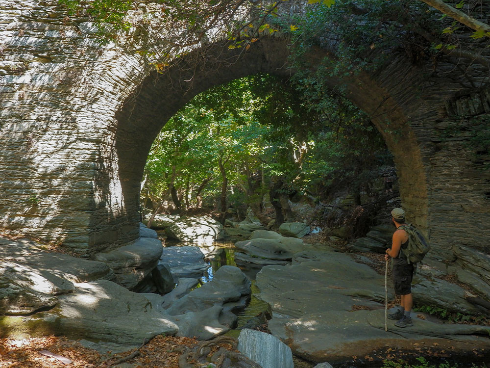 Riviertrekking Andros