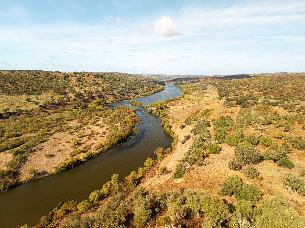 Wandelgebied Guadiana rivier