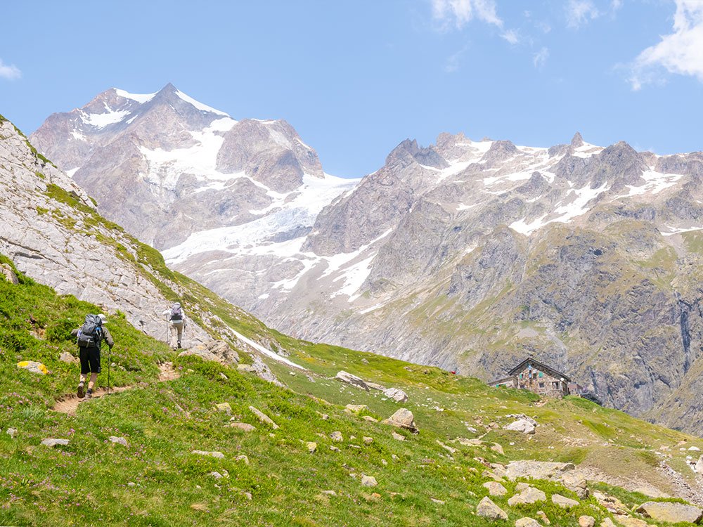 Berghut in Italië
