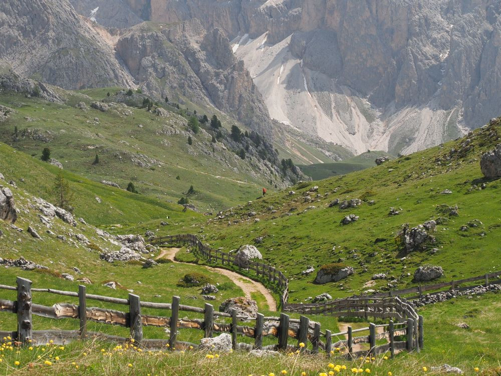 Naar Pieralongia Hütte