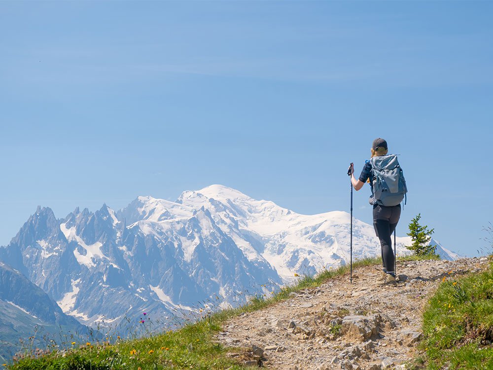 Wandelen rond de Mont Blanc
