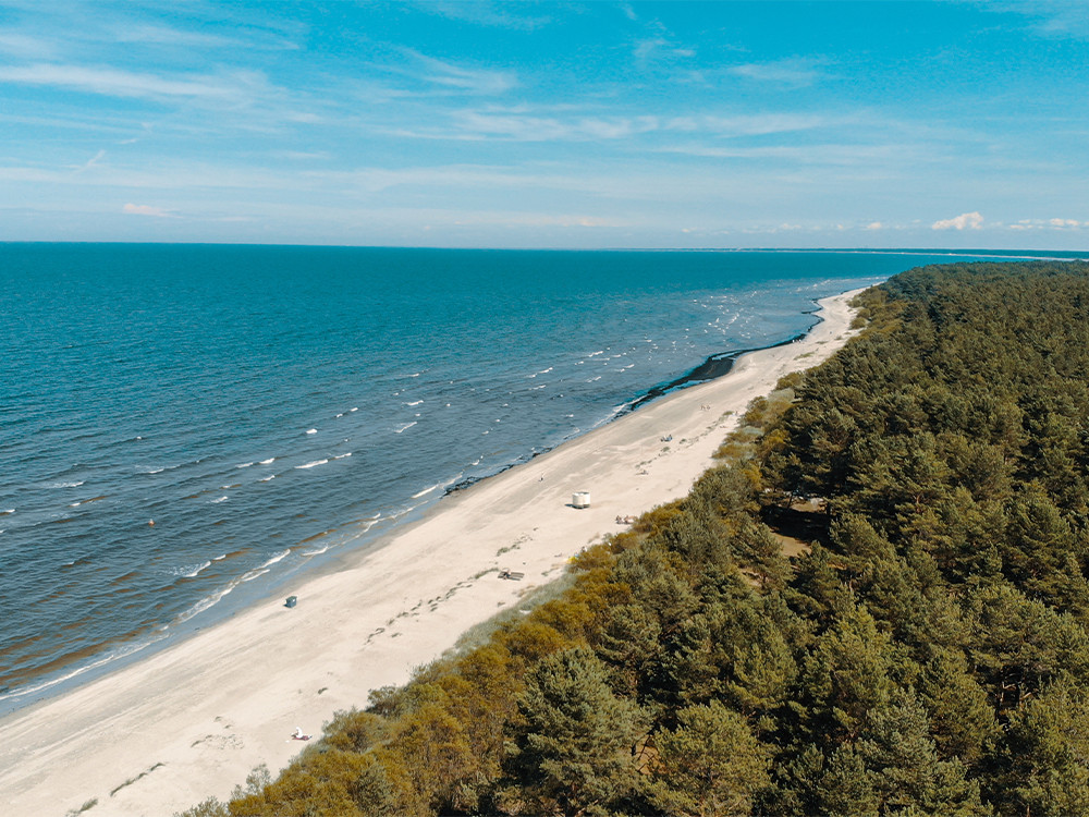 Strand bij Riga