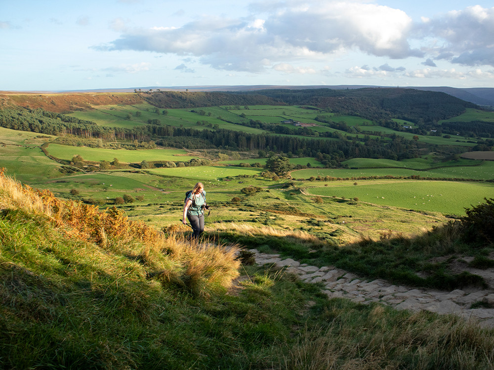 Wandelen bij Roseberry Topping