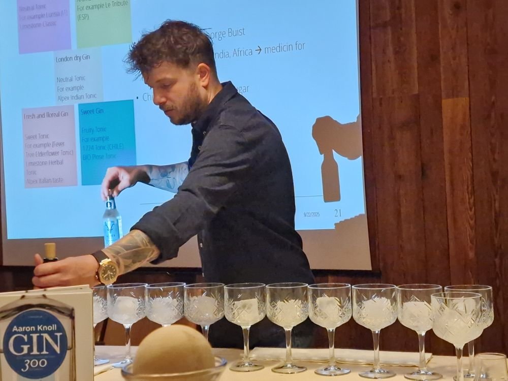 Gin tasting