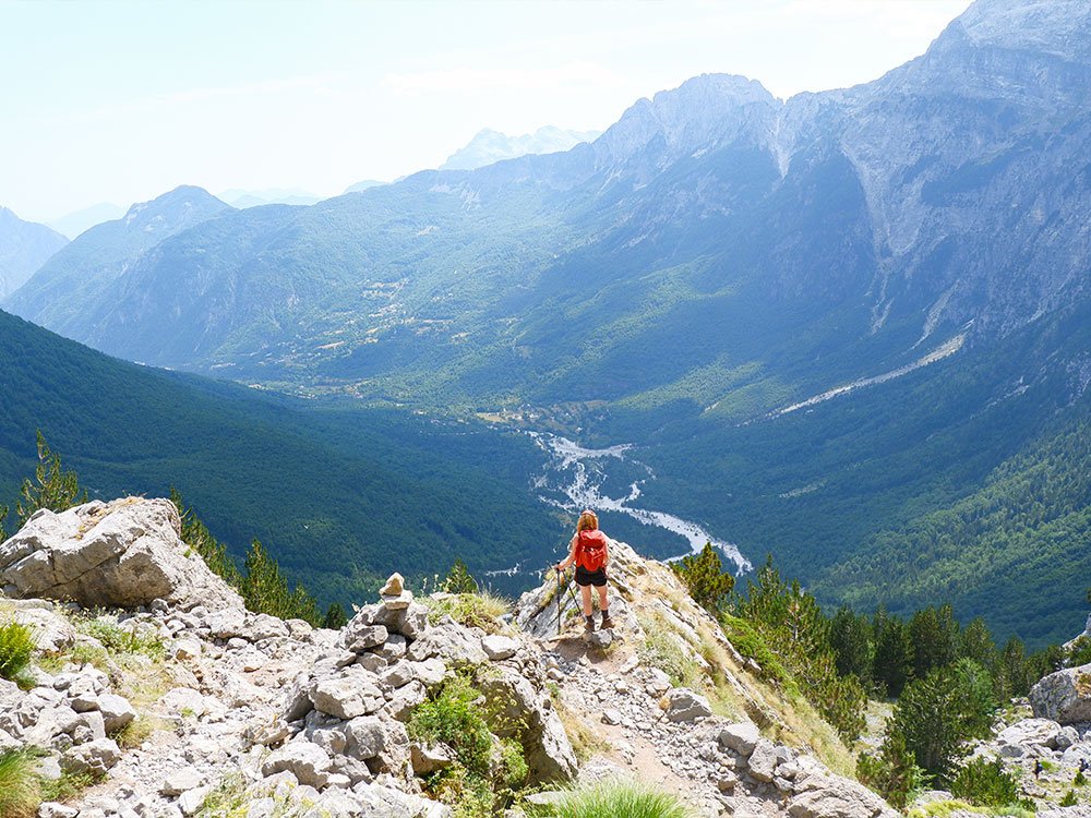 Wandelen in Albanië