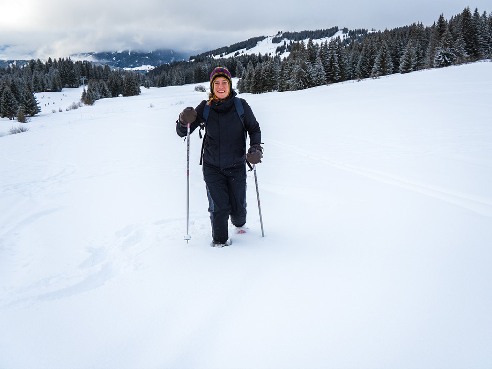 Sneeuwschoenwandelen