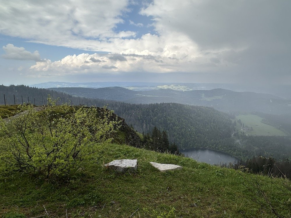 Feldberg vanaf de top