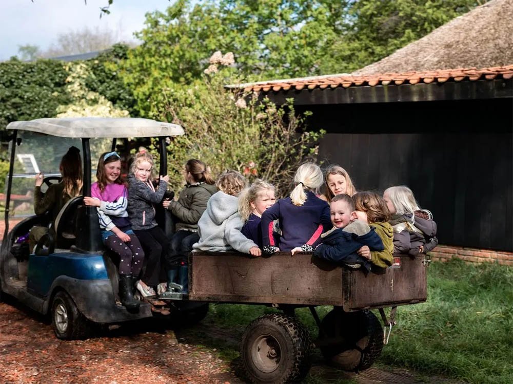 Slapen op een Drentse boerderij