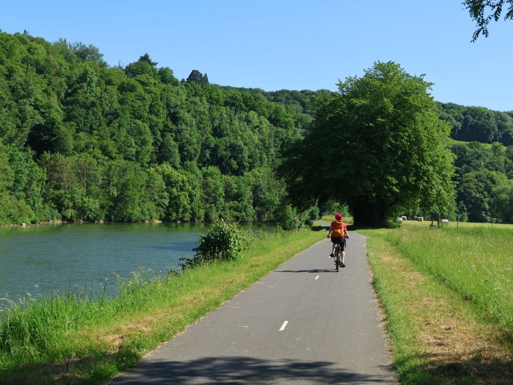 Fietsen langs de Meuse