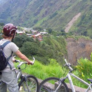 Afbeelding voor Riksja Ecuador - Fietsen in Baños