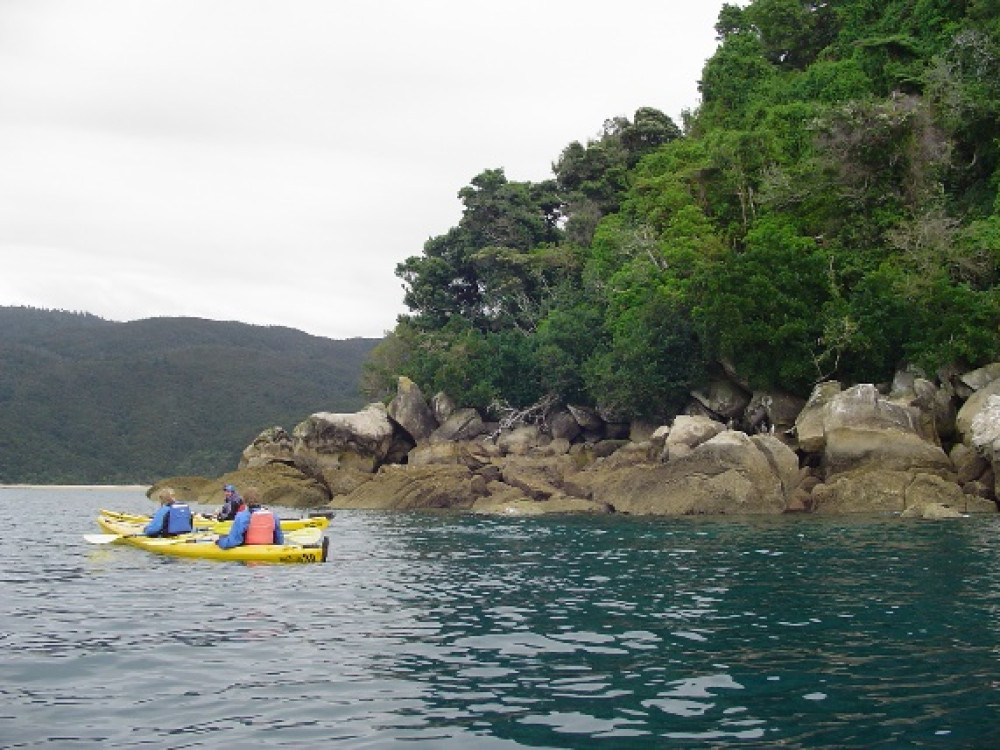 Zeekajakken Abel Tasman