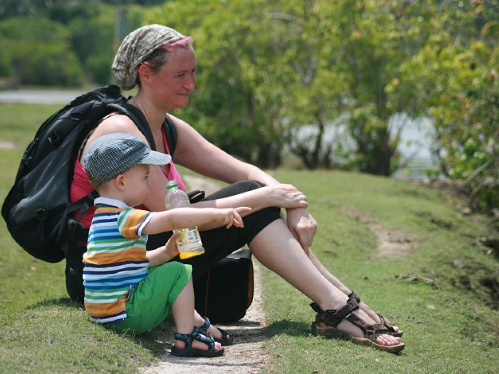 Met kids naar Sri Lanka