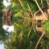 Afbeelding voor Varen over de backwaters van Kerala