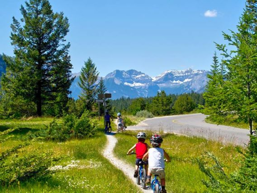 Met kinderen in Canada