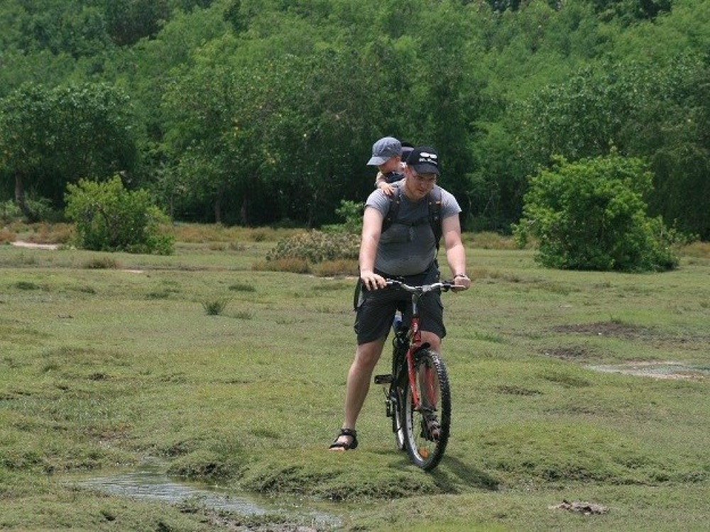 Sri Lanka op de fiets