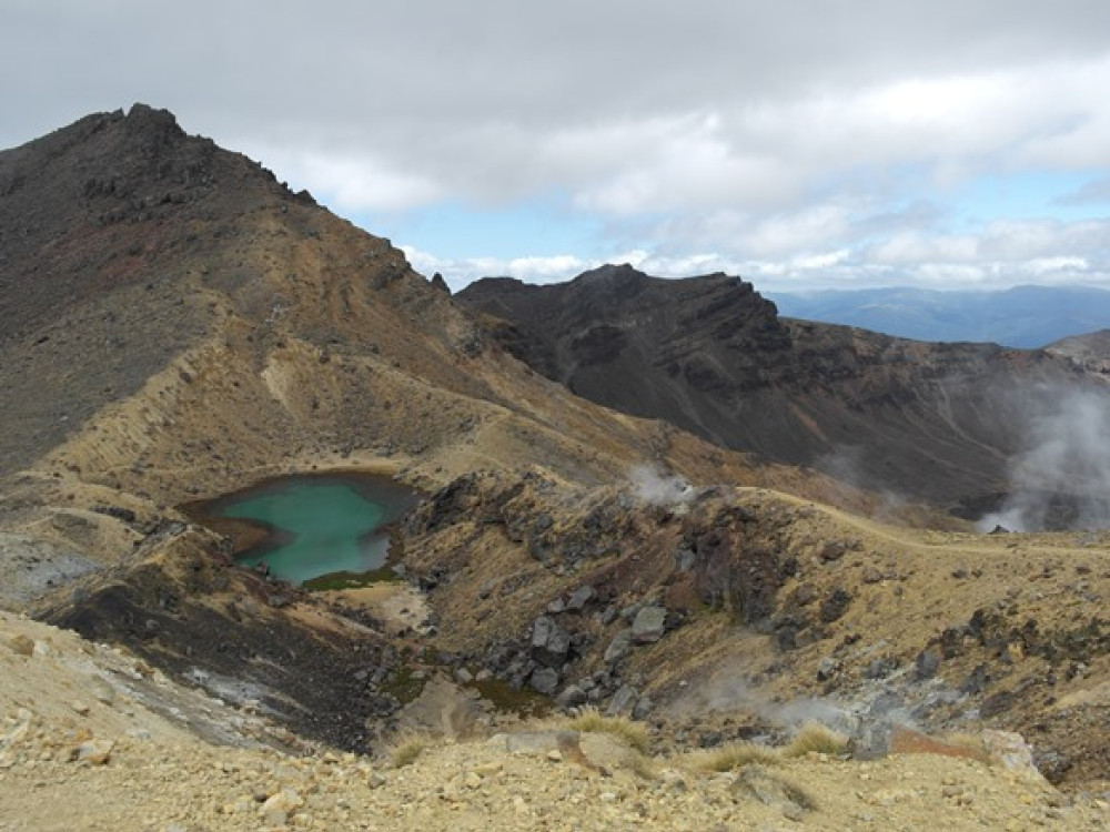 Vulkanisch landschap