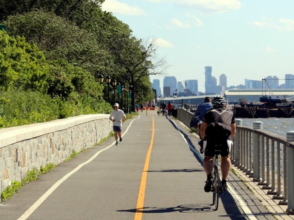 New York op de fiets