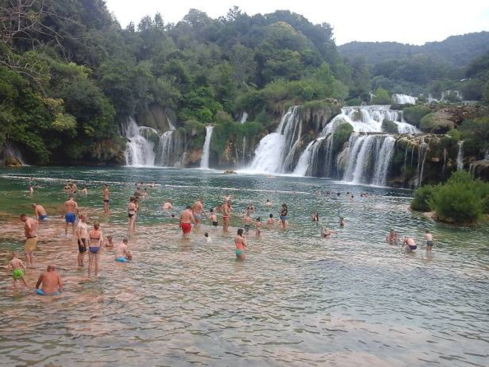 Krka watervallen