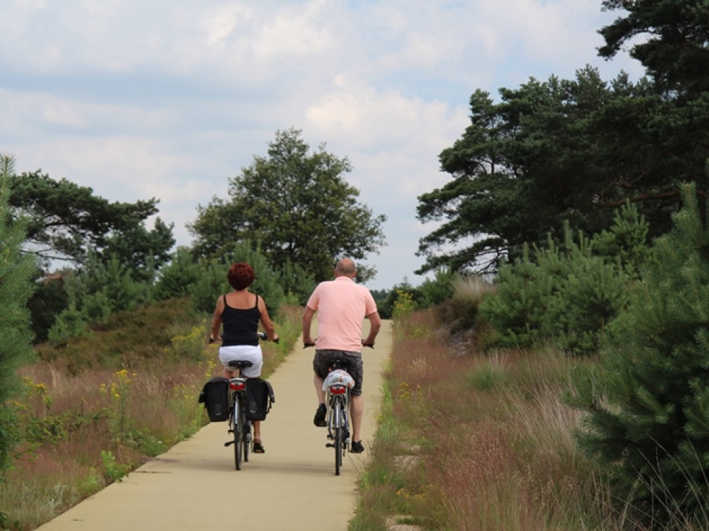 Fietsen op de Veluwe