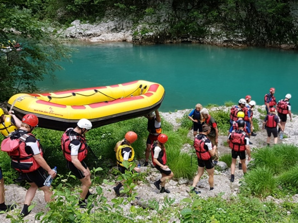 Vertrek wildwatervaren