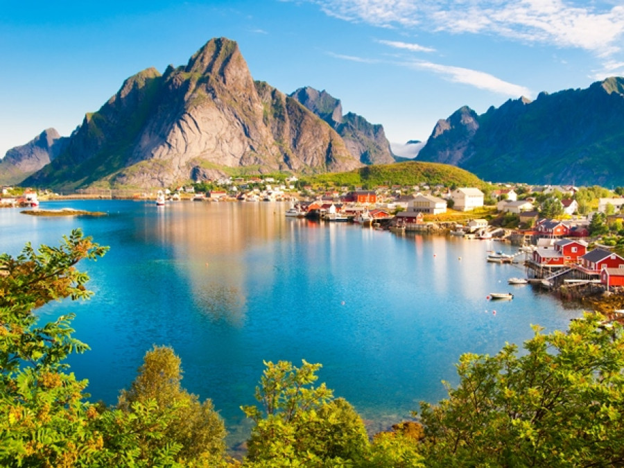 Mooie plek Noorwegen