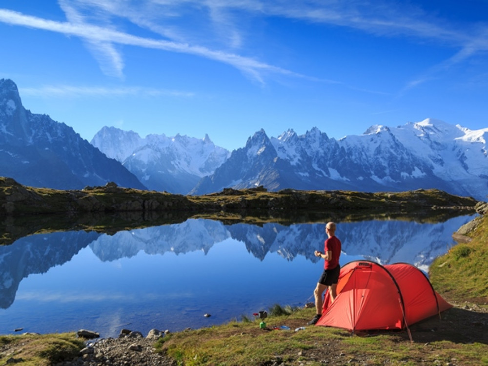 Kamperen in de Alpen