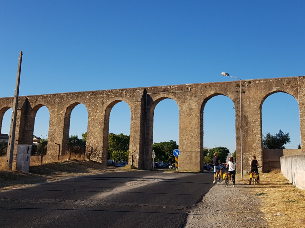 Fietsen in Evora