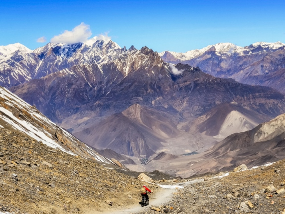 Fietsen in Nepal