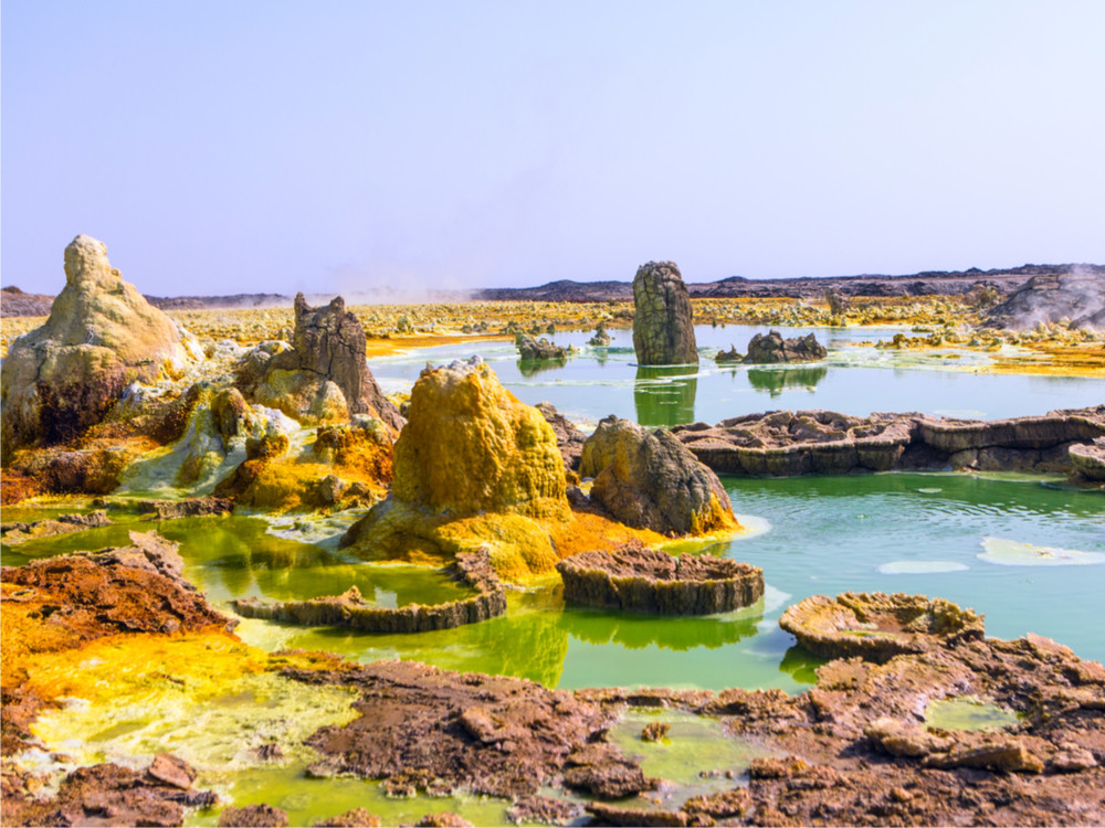 Dallol Lake Danakil