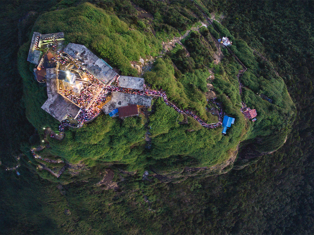 Top van Adam's Peak