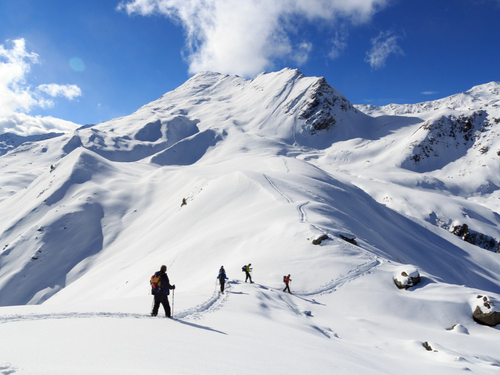 Sneeuwschoenwandelen