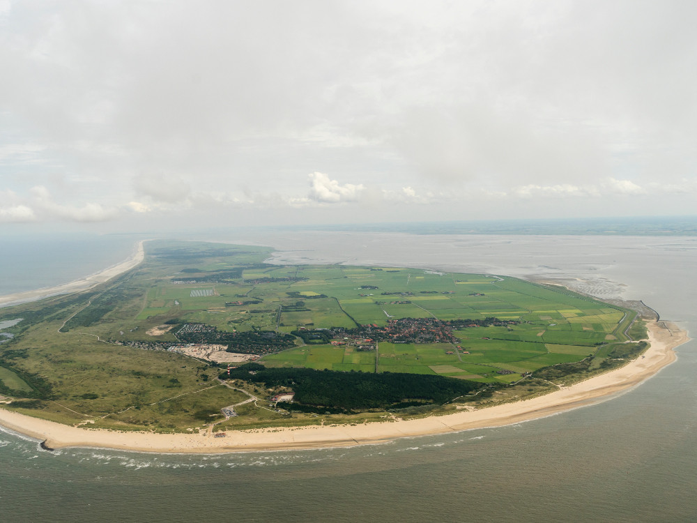 Ameland van boven