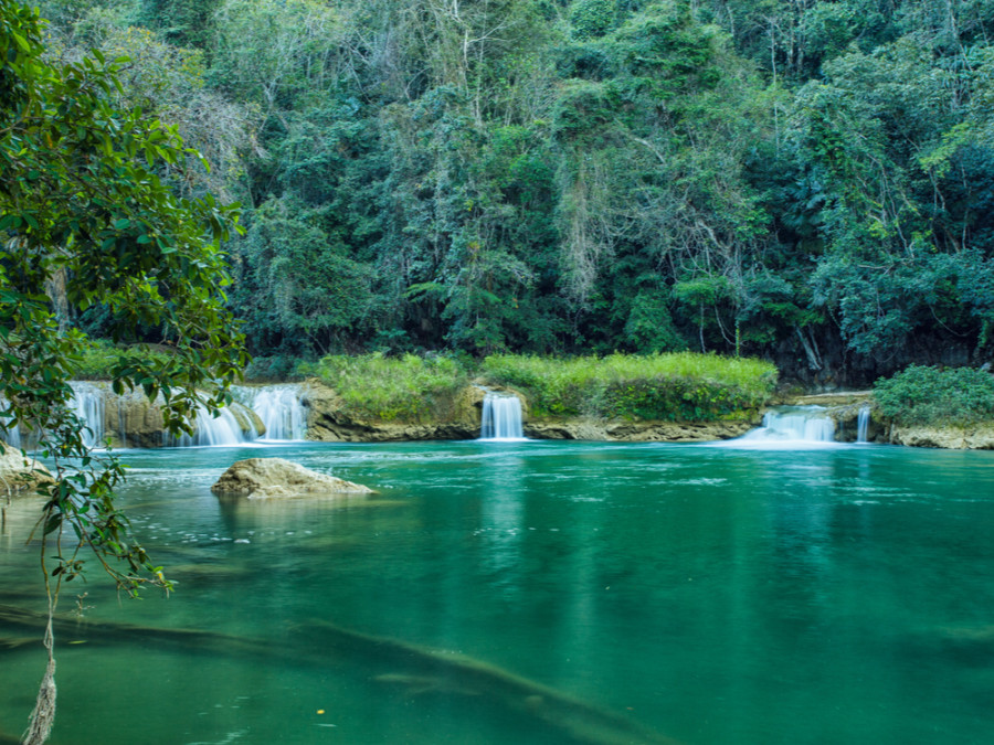 Watervallen in Belize