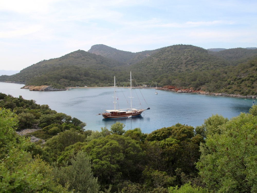 Lycian Way Gemiler eiland