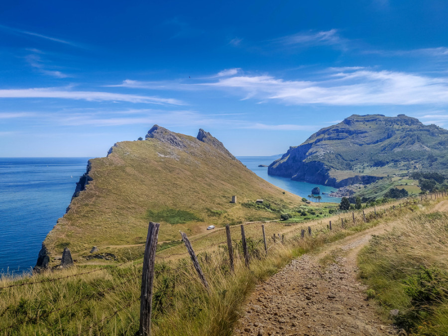 Route langs de kust